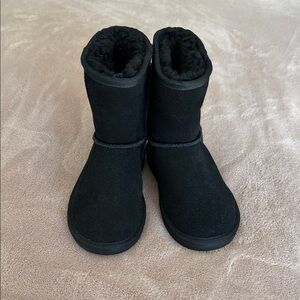 Kids Black Boots